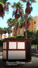 Caseta para quiosco de chuches en paseo maritimo