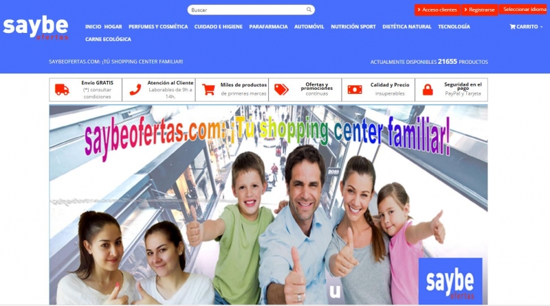 Nuestra web: saybeofertas.com