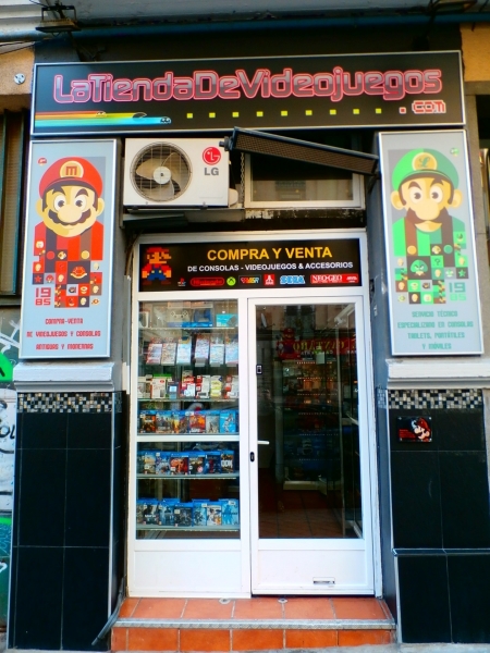 La Tienda De Videojuegos Retro Madrid