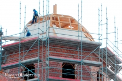 Rehabilitacion del patrimonio reconstruccion de cupula imperial para iglesia de santiago apostol