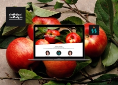 Identidad corporativa y pagina web para dietetica i masatges
