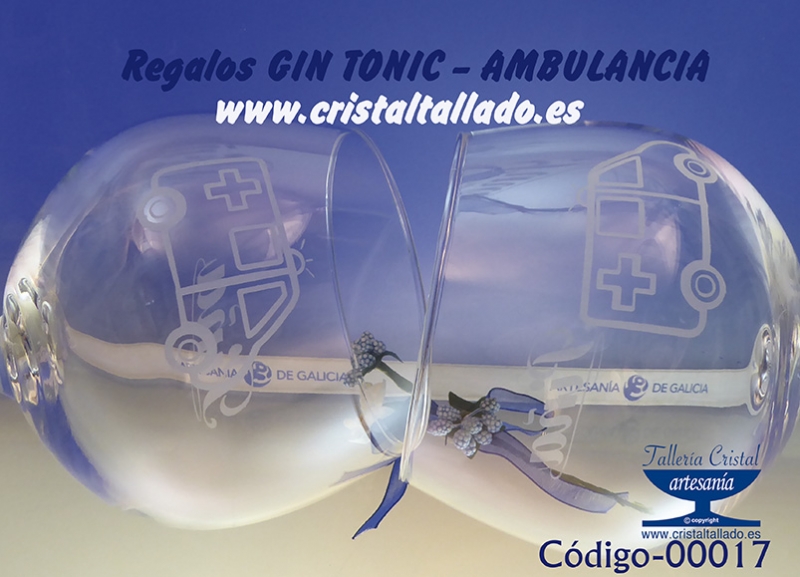 copas de gintonic grabadas