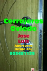 Cerrajeros Oviedo 24h-Jose Luis-