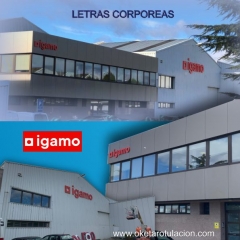 Igamo - letras corporeas , aoketarotulacion, rotulosvitoria