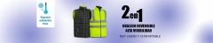Chaleco alta visibilidad reversible para el frio adeepi