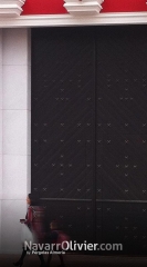 Puertas de madera para iglesia