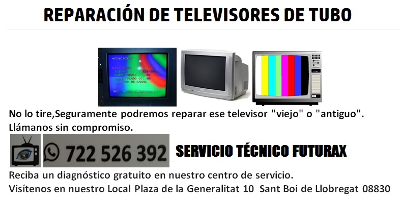 Se reparan todo tipo de televisores, hasta los más antiguos