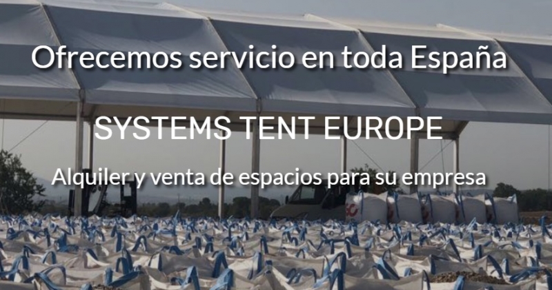 Ejemplo de carpa de Systems Tent Europe