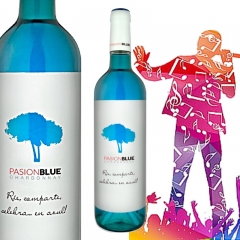 Pasión Blue Vino Azul de Bodegas Santa Margarita