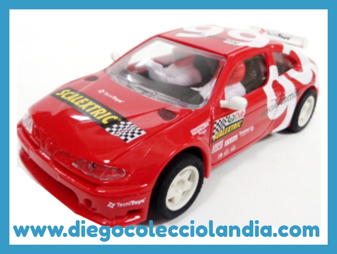 Renault Megane Club Scalextric 1999 . www.diegocolecciolandia.com . Tienda Scalextric Madrid España.