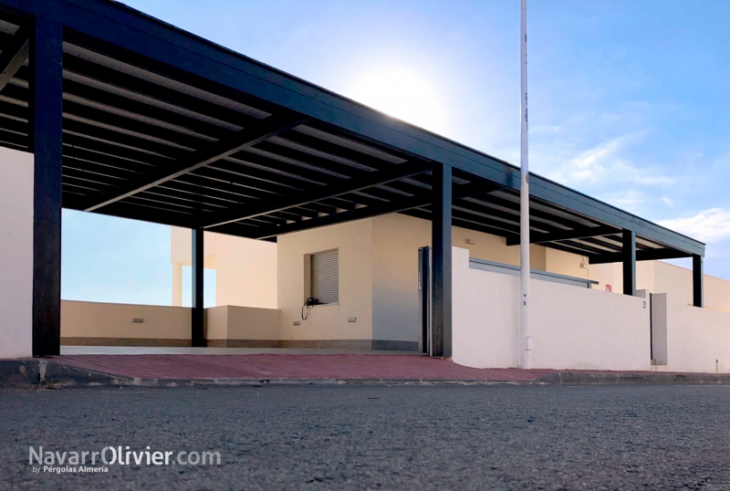 Prgola de 110 m2 para vivienda unifamiliar en Murcia
