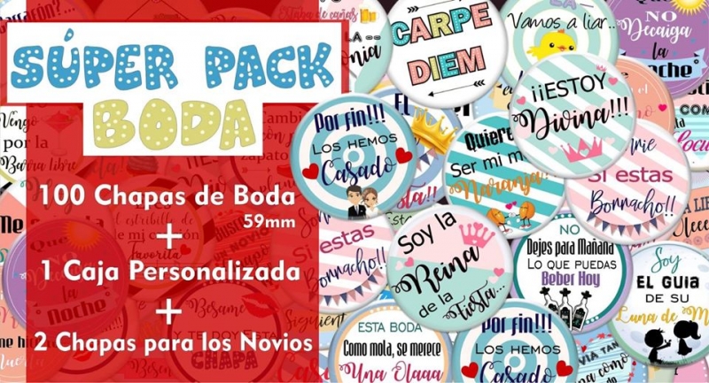 Packs Divertidos para Bodas