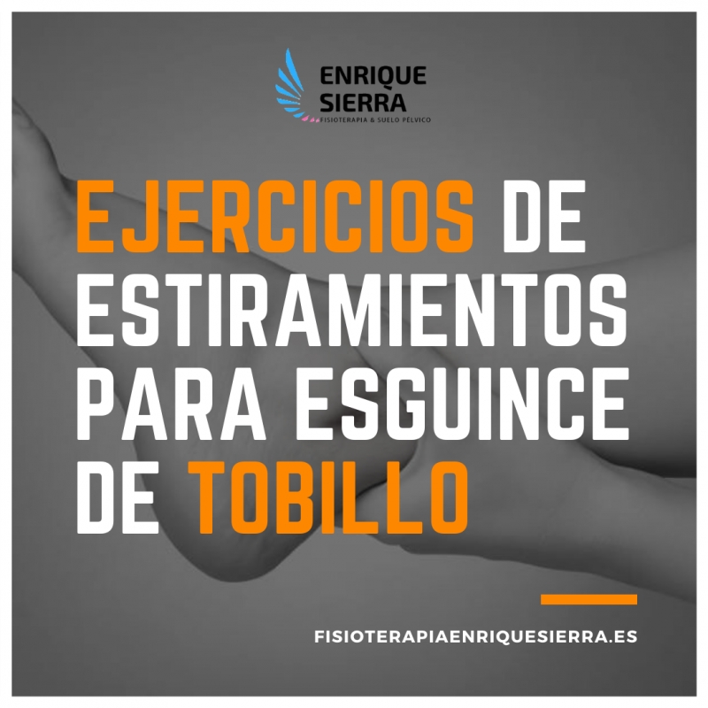 Ejercicios de estiramientos para esguince de tobillo