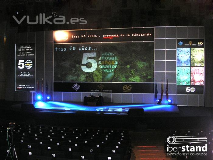 Escenarios y audiovisuales