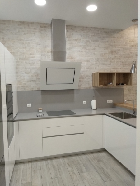 Cocina de una reforma de vivienda