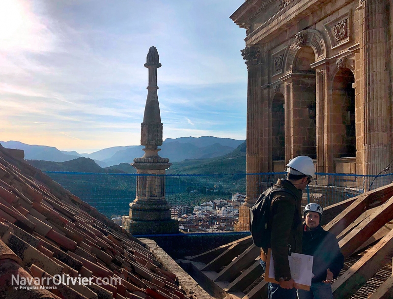 rehabilitación de cubierta de Catedral de Jaén