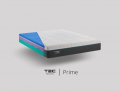Colchon viscoelastico con tejidos inteligentes y sistema de autohigienizacion solar