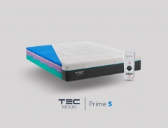 Colchon con sistema de masaje relajante, termoterapia, tejidos inteligentes, autohigienizacion solar