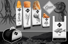 Diseno de imagen corporativa como freelance para pasteleria de cadaques