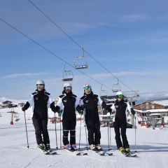 Esquiar en sierra nevada