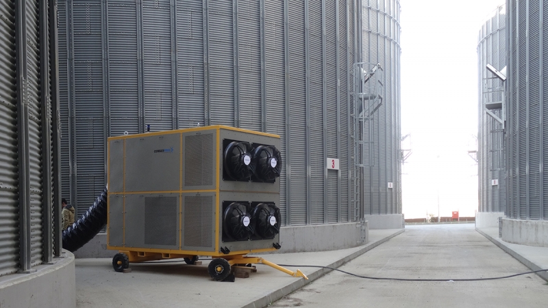 Refrigeracin de cereal en silos, CONSERFRIO F450TD
