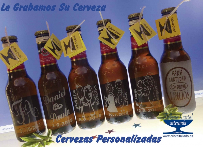 persoanlizar cervezas para bodas