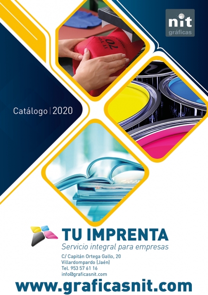 Portada de nuestro catálogo 2020