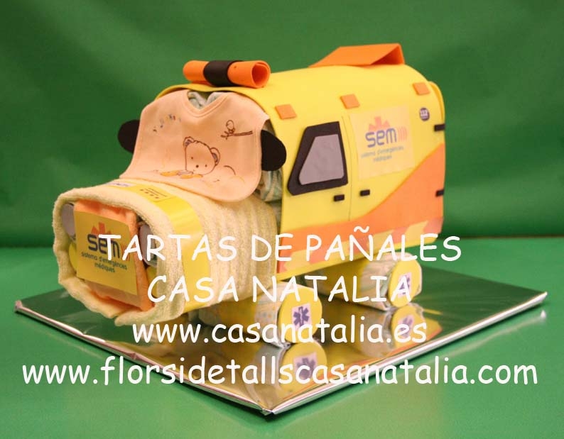 Ambulancia de pañales Casa Natalia