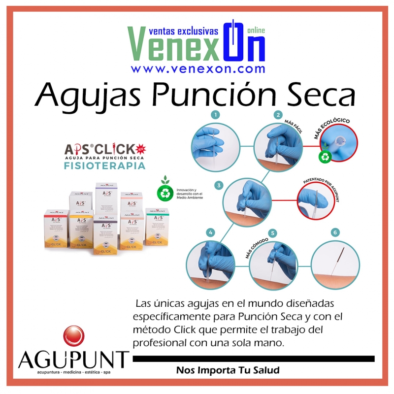 agujas puncin seca Agupunt