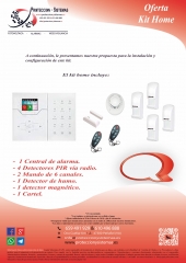 Kit alarma home proteccion y sistemas