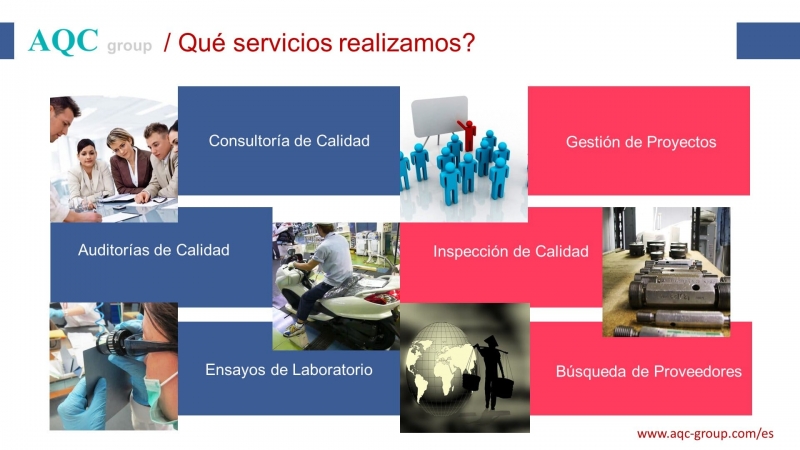 AQC group, Nuestros Servicios