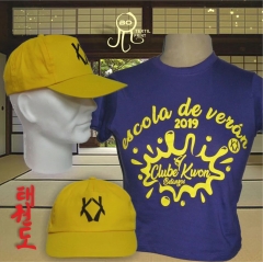 Gorras y camisetas clube kwon betanzos. www.botextilprint.es
