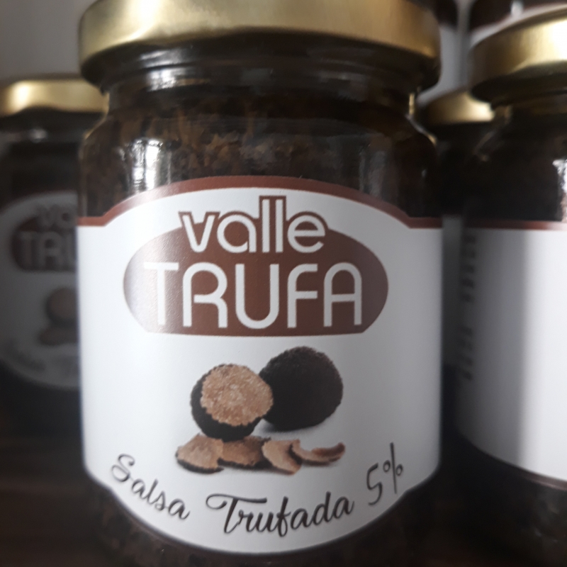 Salsa de trufa negra