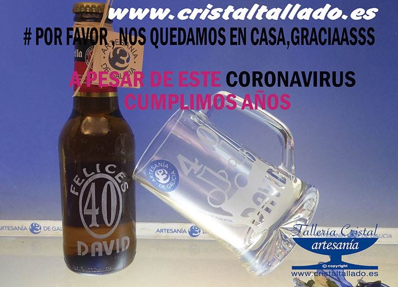 regalos cumpleaños cristal galicia