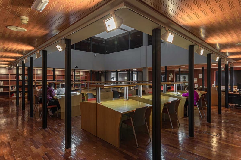 Interior Biblioteca Nacional Alcal de Henares