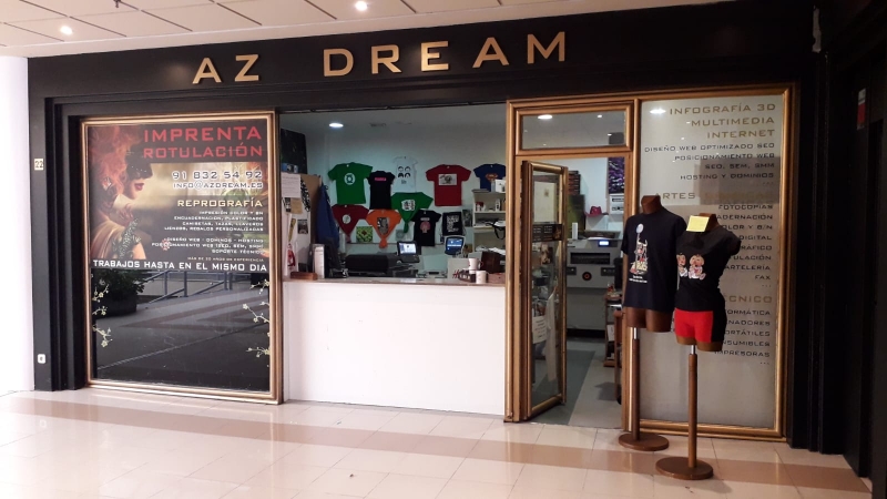 AZ Dream - Diseo web, Marketing Digital, Posicionamiento Web, Estampacin Textil, Artes Grficas