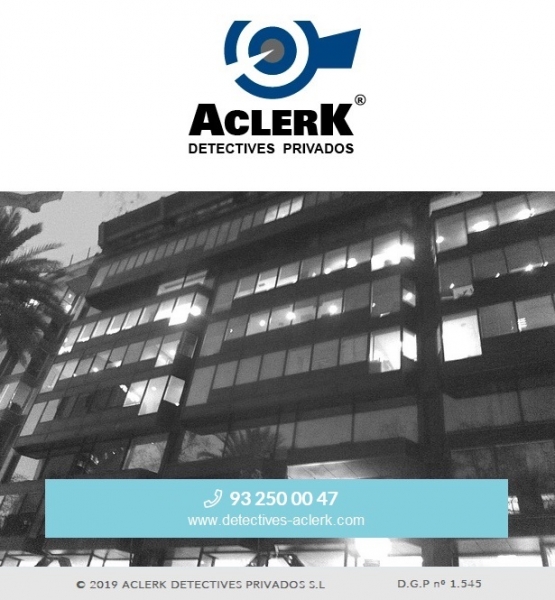 Oficina de detectives en Barcelona ACLERK