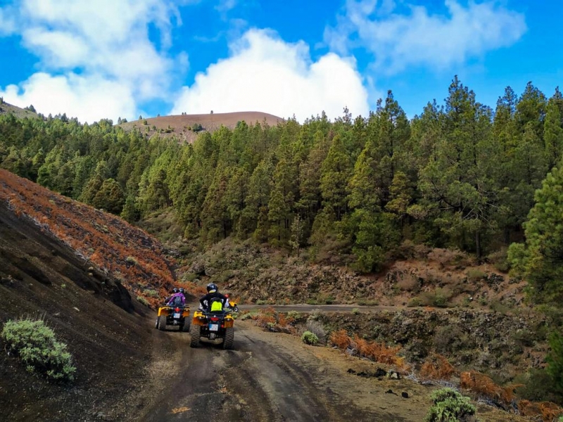 Ruta en Quad La Cumbre, La Palma, España. My Quads & Bikes.