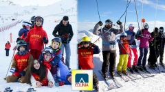 Cursos de esqu organizados para nios solos y familias. clases de ski o libre. aprende a esquiar.