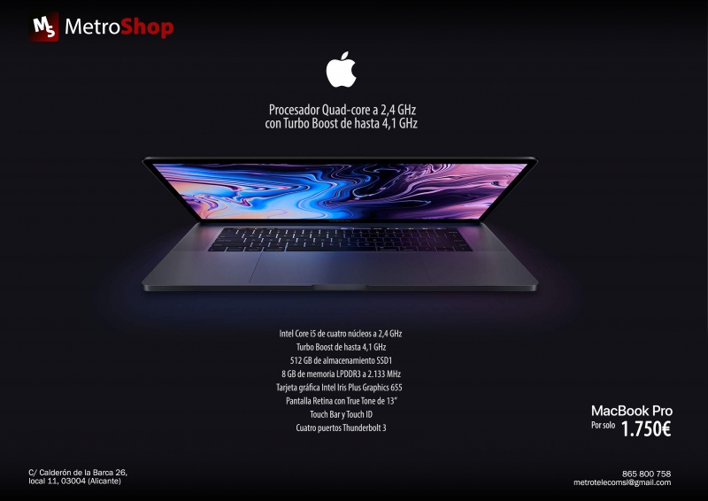 ¡Un MacBook Pro de 13