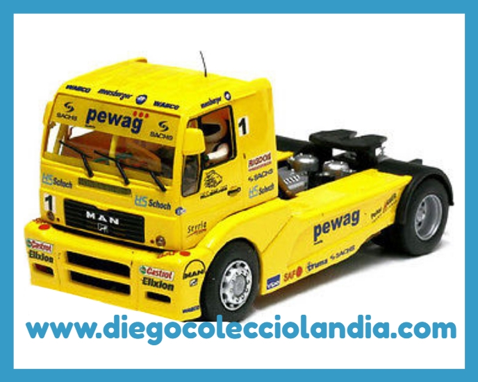 Camiones Fly Car Model y Flyslot para Scalextric. www.diegocolecciolandia.com . Tienda Scalextric 