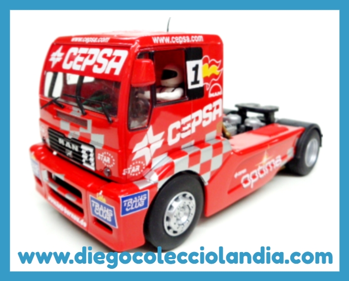 Camiones Fly Car Model y Flyslot para Scalextric. www.diegocolecciolandia.com . Tienda Scalextric 