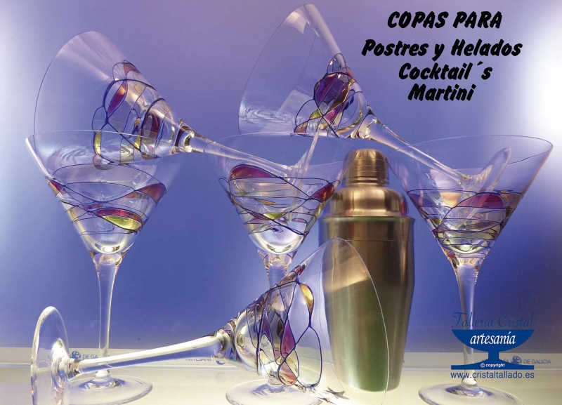 copas martini rojas espaa