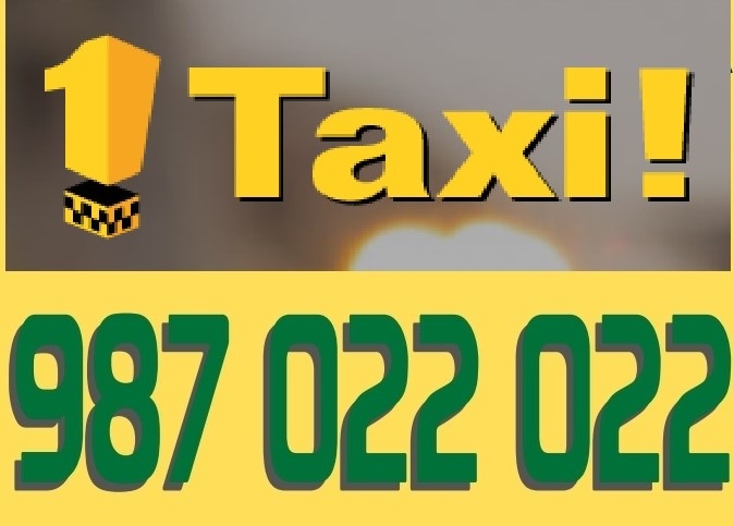 Por telefono o con APP 1Taxi!