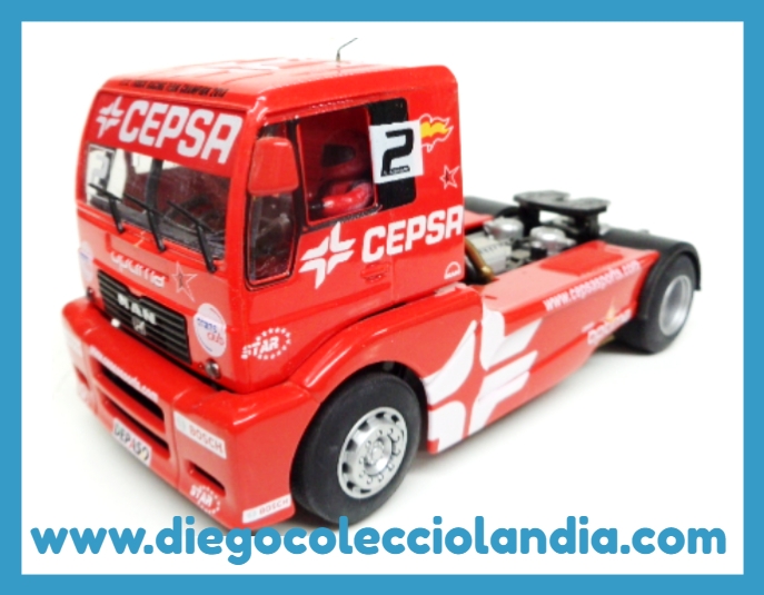 Camión Man Flyslot para Scalextric. www.diegocolecciolandia.com .Tienda Scalextric Madrid