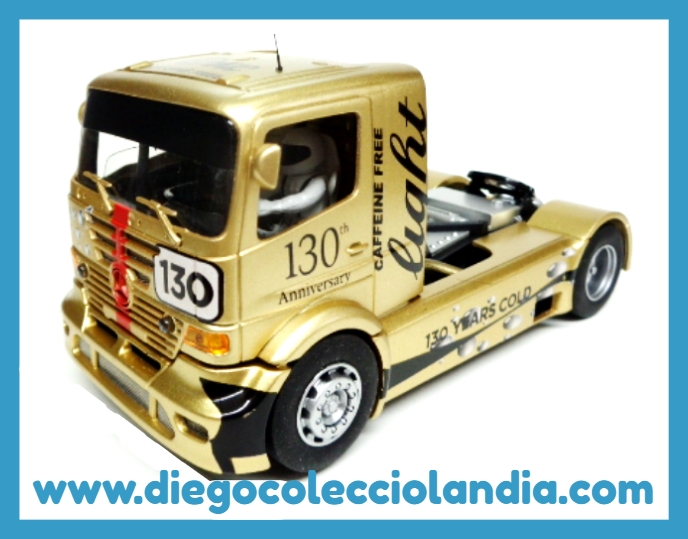 Camión Mercedes Flyslot para Scalextric. www.diegocolecciolandia.com .Tienda Scalextric Madrid.
