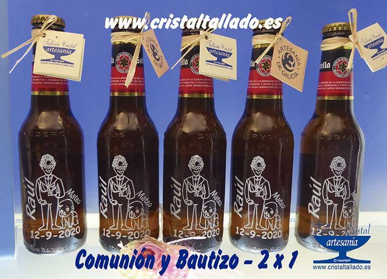 detalles comunion bautizos cristal