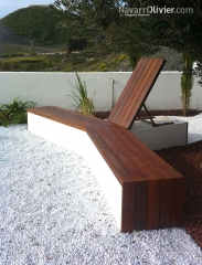 Mobiliario exterior para vivienda premium