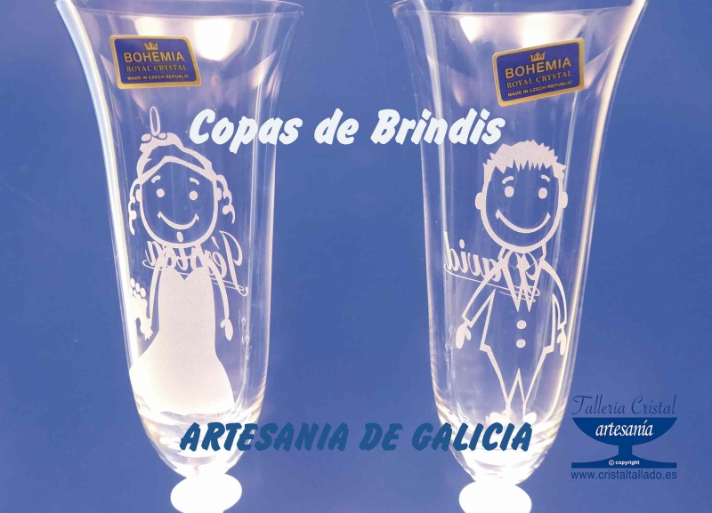 copas de brindis en vigo