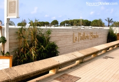 Beach club la paillote blanche, construccion modular para temporada de playa